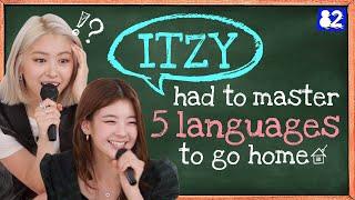 ITZY accepted the global language challenge! I Tongue Twister I ITZY(있지)