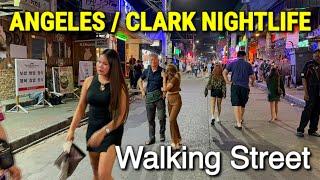 WALKING STREET PHILIPPINES  - Angeles City / Clark NIGHTLIFE | BARS at Fields Ave + Nearby Streets