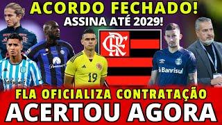 ACERTOU! CONTRATAÇÃO SURPRESA! 32 MILHÕES! LUKAKU NO FLAMENGO! MEIA CONFIRMADO! NOTICIAS DO FLAMENGO