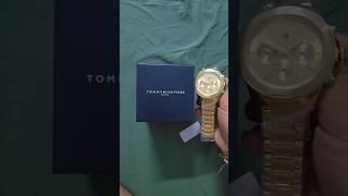 Brand New Fully Gold Loaded  Multifunction Tommy Hilfiger Watch Unboxing