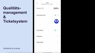 Qualitätsmanagement und Ticketsystem mit der fortytools App