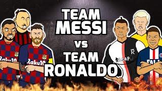 Team Messi vs Team Ronaldo Football Challenges! Frontmen Season 1.10