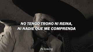 Vicente Fernández - El Rey // Letra