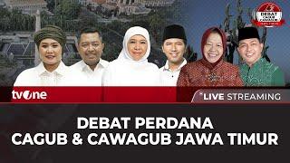 [LIVE] Debat Cagub dan Cawagub Jawa Timur 2024 | tvOne