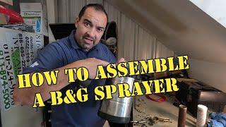 How to assemble a B&G 1 gal sprayer  #howto #pestcontrolguys