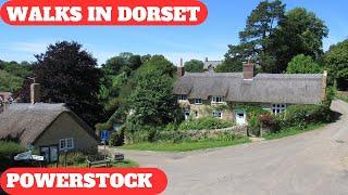 WALKS IN DORSET at POWERSTOCK, NETTLECOMBE & EGGARDON HILL (4K)