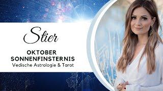 Stier Oktober & Sonnenfinsternis || Heilung, Ausgleiche und neue Informationen! Astrologie & Tarot