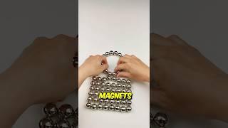 He makes a Rubik's cube with 64 magnets 