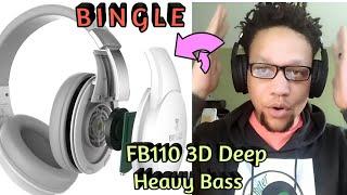 Bingle fb110 headphones review | Heavy Bass 3D Wireless Headsets