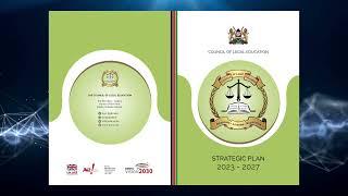 COUNCIL OF LEGAL EDUCATION STRATEGIC PLAN 2023-2027 LAUNCH CLE LIVESTREAM FOOTAGE