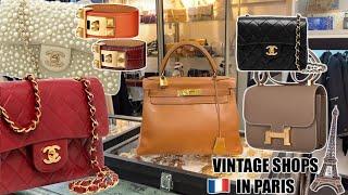 Hermes and Chanel Vintage Paris Luxury Shopping Vlog