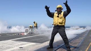 VIOLENT Super Hornets Carrier Catapult Takeoffs – Flight Deck Ops USS Theodore Roosevelt