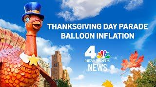 Macy's Thanksgiving Day Parade Balloon Inflation 2024 | NBC New York