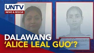 NBI doc ng isa pang ‘Alice Leal Guo’, isiniwalat sa Senado; Birth cert ni mayor, ipinakakansela na
