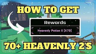 BEST & FASTEST WAY TO GET HEAVENLY POTION 2 IN SOL'S RNG EON 1 [70+ TOTAL]