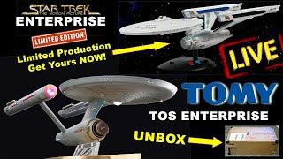 RCI LIVE - TOMY Die Cast STAR TREK USS ENTERPRISE Unboxing & NEW Motion Picture Refit RELEASE!