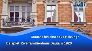 Die richtige Heizungsauswahl Fallbeispiel 3: Optimale Lösungen für ein Zweifamilienhaus von 1928