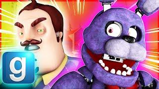 Gmod FNaF | Bonnie In Hello Neighbor! -