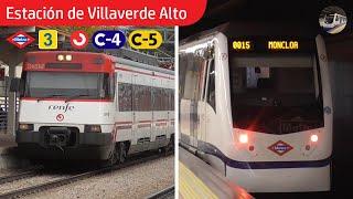 Circulaciones por Villaverde Alto | Metro de Madrid y Cercanías Renfe