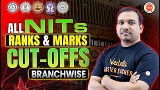 All NITs Ranks vs Marks | NITs Branch wise Cut-Offs | JEE Mains 2025 | Kiran Sir