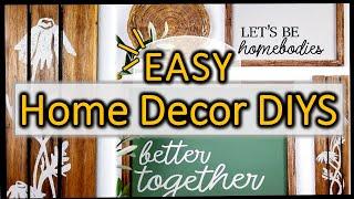 HOW to MAKE CUSTOM WALL ART using YOUR CRICUT! | EASY HOME DECOR DIY'S