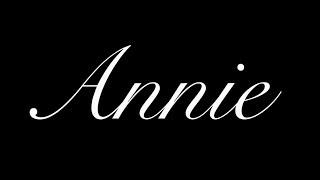 Annie: Annie's vlog