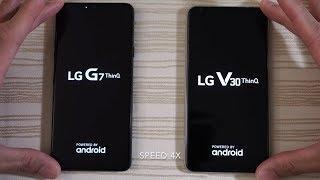 LG G7 ThinQ vs LG V30 - Speed Test!