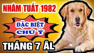 Bí Ẩn Tháng 7 Âm Lịch: Nhâm Tuất 1982 Tuyệt Đối Chú Ý Để Cơ Hội Phát Tài, Giàu Có Vô Địch Thiên Hạ