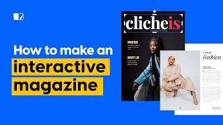 How to Make an Interactive Magazine | Flipsnack.com