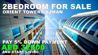 2BEDROOM APARTMENTS FOR SALE IN AJMAN | EASY PAYMENT PLAN WITHHOUT BANK | 5% DOWN PAYMENT & MOVE IN