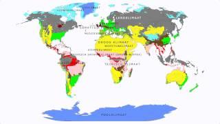 Topografie Wereld Klimaten