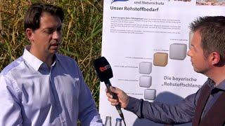 LZR: Interview mit Christian Reifenscheid auf TV Mainfranken zur Kiesgewinnung