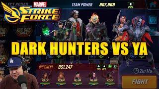 Dark Hunters vs Young Avengers - Alliance War Battles - MARVEL Strike Force - MSF