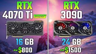 RTX 4070 Ti SUPER vs RTX 3090 | Test in 7 Games