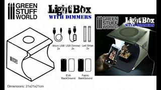 Greenstuff world light box unboxing