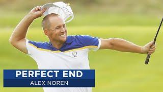 Alex Noren Closes Out The 2018 Ryder Cup in Style | 2018 Ryder Cup