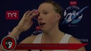 Lilly King Explains 400 IM/200 Back Double in Columbus