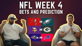 NFL Week 4 Bets & Prediction