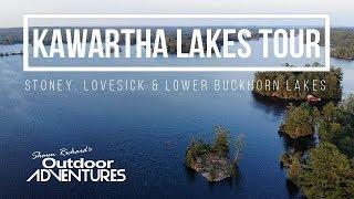 Tour of The Kawartha Lakes, Ontario, Canada | Stoney Lake, Lovesick Lake & Buckhorn Lake