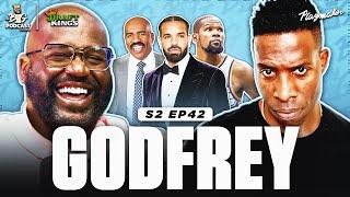 Shaq Was In Tears After Godfrey’s Shannon Sharpe Impression + Godfrey Has A Wild Drake Rant