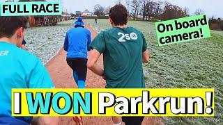 WINNING the first parkrun of 2025! | Very icy!