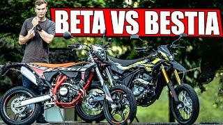 BETA SUPERMOTO 125CCM 2021 VS BESTIA ONLINE 125CCM 2021 GPS MESSUNG!