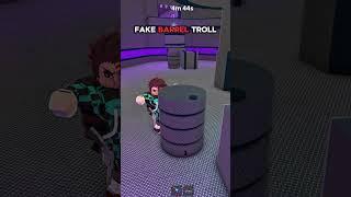 FAKE BOX TROLLING IN MM2  #roblox #mm2