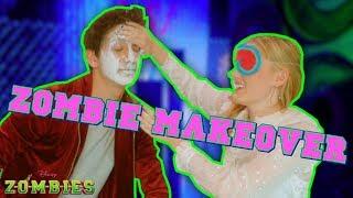 Zombie Makeover Challenge  | ZOMBIES | Disney Channel