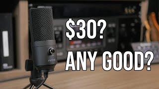 Is This Budget USB Microphone Worth $30? | FIFINE K669B | Livestreaming, Recording, Video Calls
