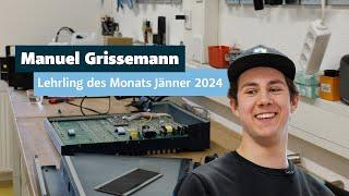 Lehrling des Monats Jänner 2024