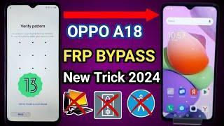 oppo A18/A17 frp bypass android 13 2024 | oppo cph2591 frp bypass