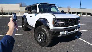 2023 Ford Bronco Raptor: Start Up, Exhaust, Walkaround, POV, Test Drive and Review