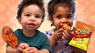 My Toddlers Try Spicy Foods For The First Time!