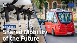 How will we experience shared urban mobility in the future? | With Jessica Oppetit, Eric Wicart...